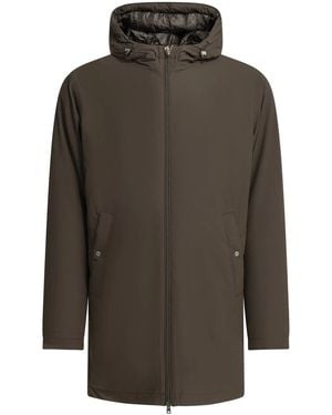 Herno "Resort" Long Down Jacket - Green
