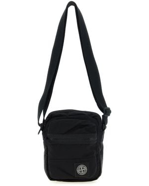 Stone Island '9200015' Crossbody Bag - Black
