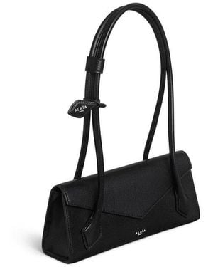 Alaïa Alaia Borsa Le Teckel Flap Piccola - Black