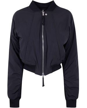 Thom Krom Cropped Jacket - Blue