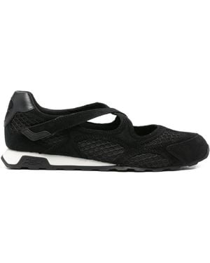 Ash Calf Suede Shoes - Black