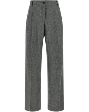 Dolce & Gabbana Dolce & Gabbana Prince Of Wales Trousers - Grey