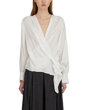 Collection Privée Viscose Blouse - White
