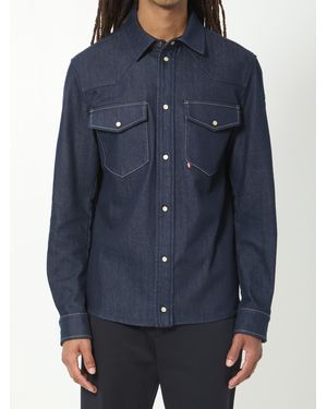 Moncler Dark Denim Shirt - Blue