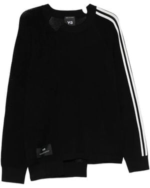 Y-3 Logo Knit Sweater - Black