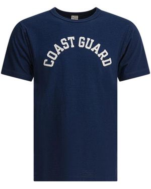 Buzz Rickson's Cotton T-Shirt - Blue