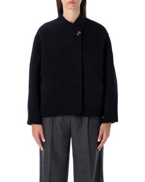 Soeur Windsor Double-Faced Wool Jacket - Black