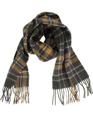 Barbour New Check Tartan Scarf - Black