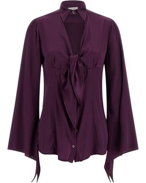 DI.LA3 PARI' 'Nodo' Shirt - Purple