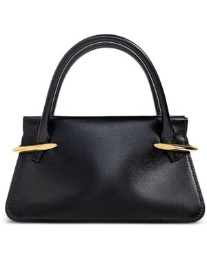 Givenchy Mini Pinch Calf Leather Shoulder Bag - Blue