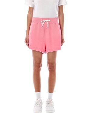 Polo Ralph Lauren Shorts Washed Fleece - Pink