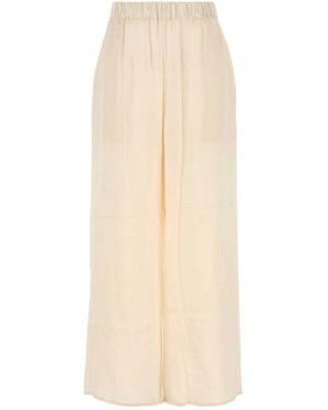 LeKasha Pants With Elastic - White
