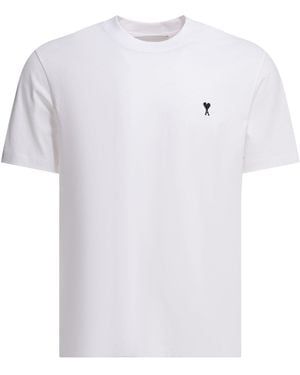 Ami Paris Ami De Coeur T-Shirt - White