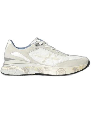 Premiata Calf Leather Sneaker - White