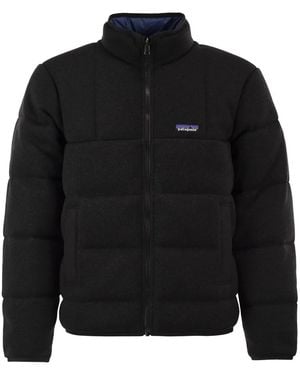 Patagonia Reversible Recycled Nylon Down Jacket - Black