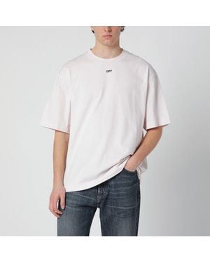 Off-White c/o Virgil Abloh Paint Arrow Skate Tshirt - White