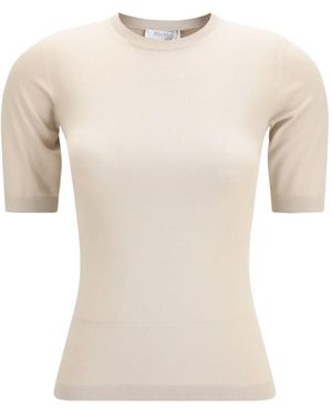 Max Mara Virgin Wool Sweater - Natural