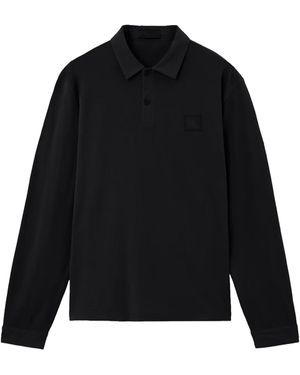 Stone Island Ls Polo - Black