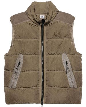 C.P. Company C.P.Company Gilet Imbottito Eco-Chrome R - Green