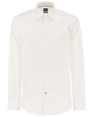 BOSS Regular Fit Shirt - White