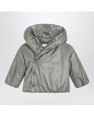 Teddy & Minou Fir Hooded Puffer Jacket - Gray