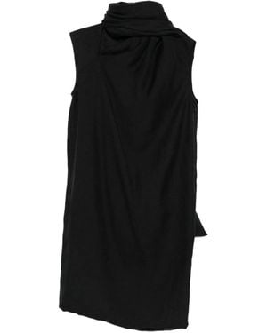 TOTEME Midi Dress Scarf - Black
