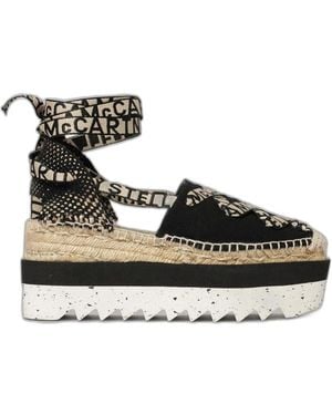 Stella McCartney Espadrilla Gaia - Black