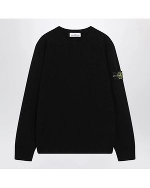 Stone Island Light Rws Geelong Wool - Black