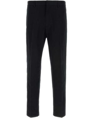 Jil Sander Midnight Cotton Pant - Black