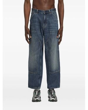 Carhartt Double Knee Cotton Pants - Blue