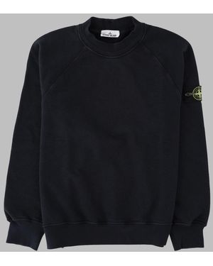 Stone Island 100% Cotton Sweatshirt - Black