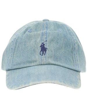 Polo Ralph Lauren Baby Cotton Hat - Blue