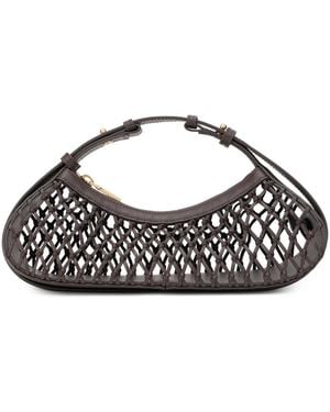 Cult Gaia Mesh Hobo Bag - Black
