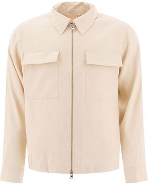 NN07 "Alban" Overshirt - Natural
