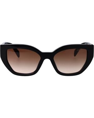Prada Acetate Sunglasses - Brown