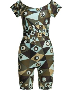 PUCCI "Occhi" Overalls - Green