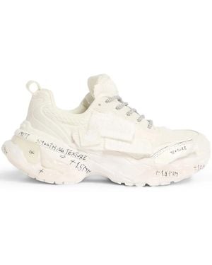 DSquared² Lace-Up Sneakers - Natural
