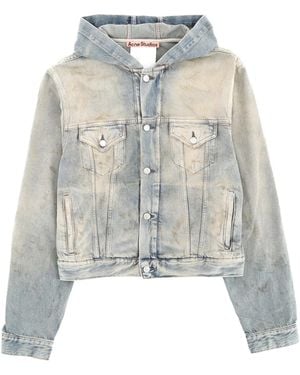 Acne Studios Hooded Jacket - White