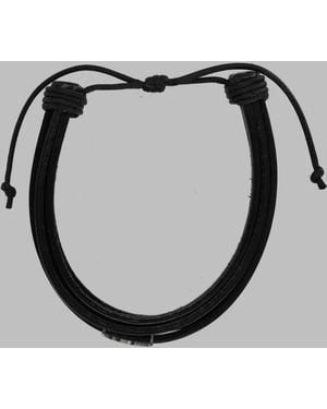Saint Laurent Bracciale Cassandre - Black