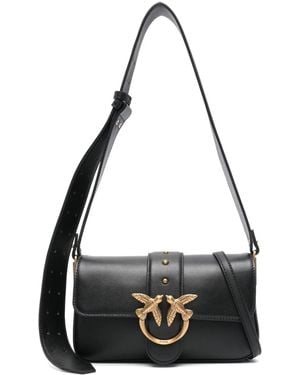 Pinko Leather Handbag - Black