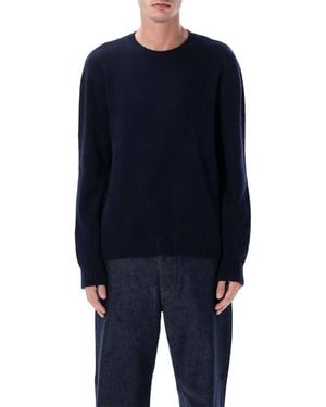 COLORFUL STANDARD Recycled Merino Wool Classic Crewneck - Blue