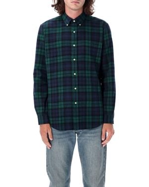 Polo Ralph Lauren Check Custom Fit Shirt - Blue