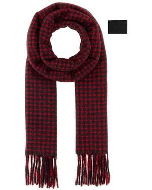 Jil Sander Scarf - Red