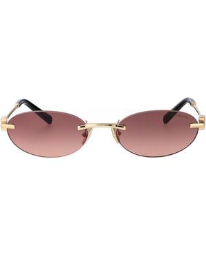 Tiffany & Co. Tiffany & Co Metal Sunglasses - Pink