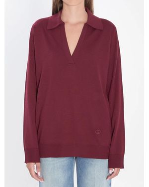 Gucci Wool Polo - Red