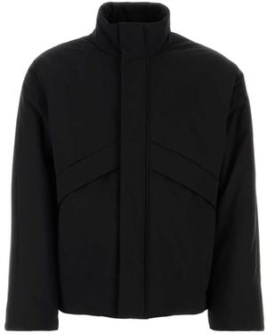 Ferragamo Polyester Padded Jacket - Black