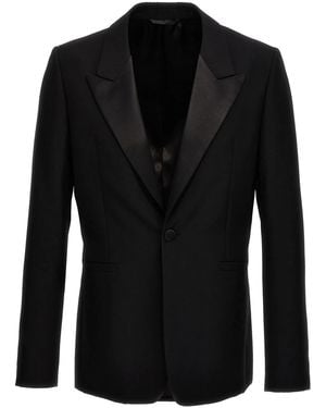Givenchy 'Peack Lapel' Blazer - Black
