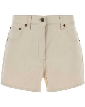 Valentino Garavani Short Denim - Natural