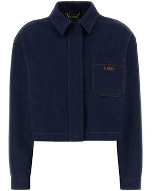 Fendi Denim Jacket - Blue