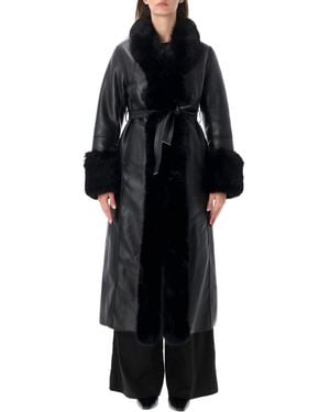 Urbancode Long Coat Reversable - Black